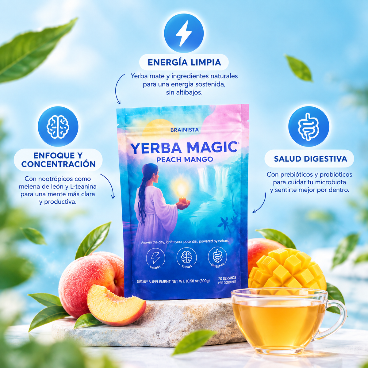 Yerba Magic: Más energía, menos antojos, mejor control
